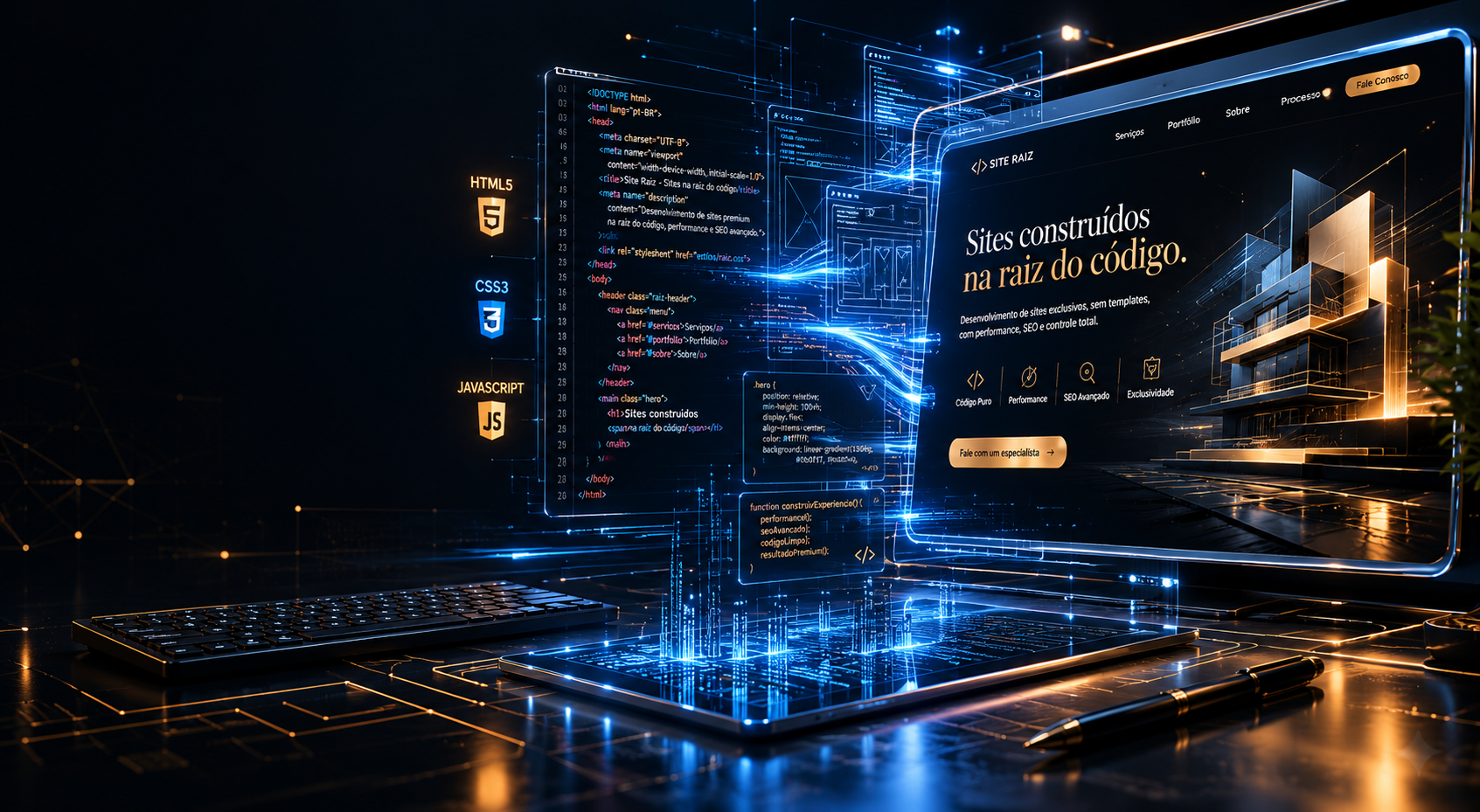 Criação de Sites Profissionais