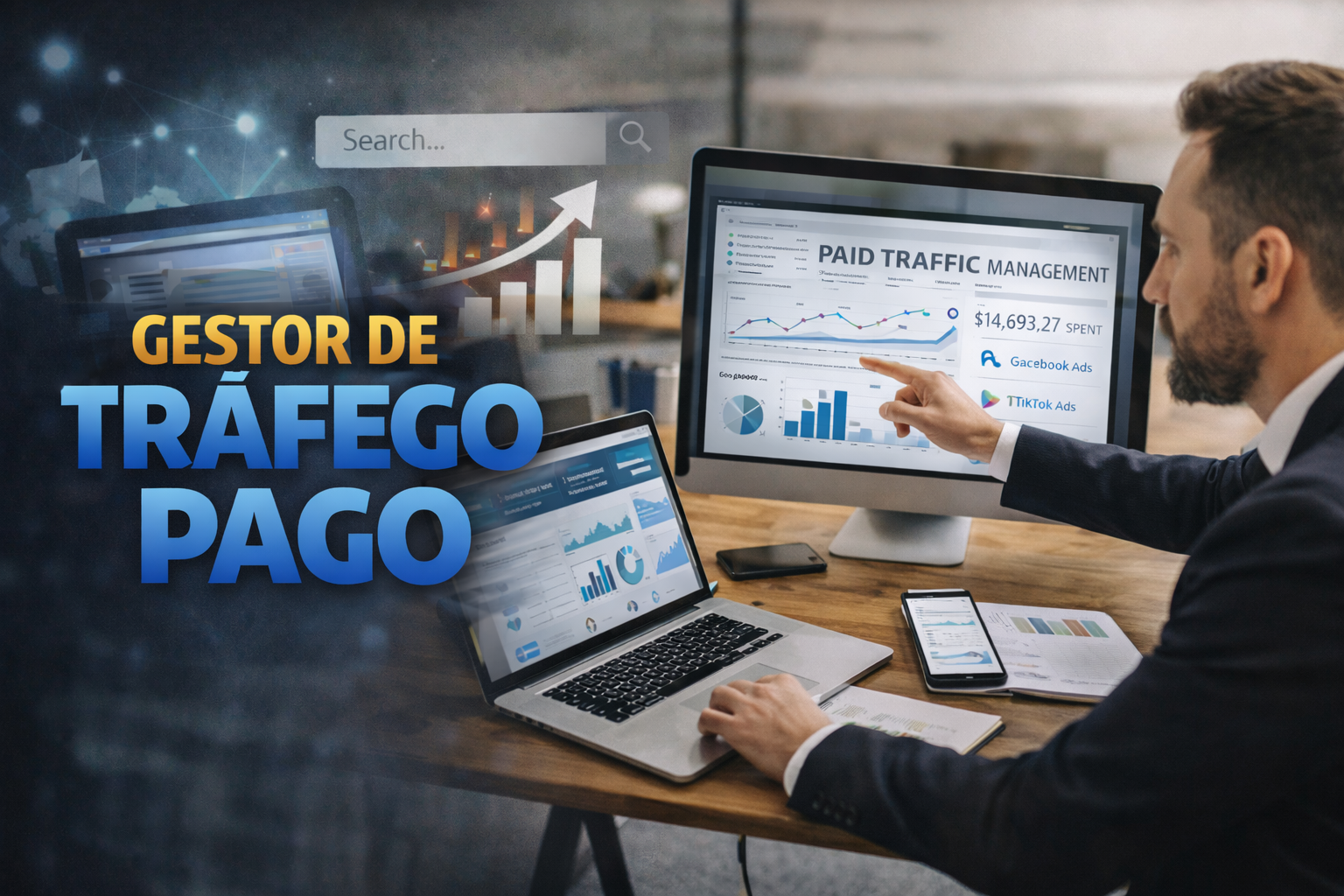 gestor de tráfego pago, tráfego pago, gestor de tráfego profissional, gestão de tráfego pago, gerenciamento de tráfego pago, especialista em tráfego pago, marketing de performance, marketing digital, anúncios online, publicidade online, mídia paga, anúncios pagos, tráfego qualificado, geração de leads, captação de leads, conversão digital, funil de vendas, funil de marketing, escalabilidade de vendas, ROI, ROAS, otimização de campanhas, análise de métricas, métricas de desempenho, KPIs de marketing, testes A/B, segmentação de público, remarketing, retargeting, pixel de conversão, tagueamento, Google Ads, anúncios no Google, tráfego pago Google, anúncios na rede de pesquisa, anúncios na rede de display, YouTube Ads, anúncios no YouTube, Meta Ads, Facebook Ads, Instagram Ads, anúncios no Instagram, anúncios no Facebook, campanhas de conversão, campanhas de leads, campanhas de vendas, campanhas de reconhecimento de marca, copy para anúncios, criativos para anúncios, design de anúncios, landing page para tráfego pago, página de vendas, otimização de landing page, CRO, taxa de conversão, custo por clique, CPC, custo por lead, CPL, custo por aquisição, CPA, orçamento de anúncios, escalonamento de campanhas, tráfego pago para empresas, tráfego pago para negócios locais, tráfego pago para e-commerce, tráfego pago para infoprodutos, tráfego pago para serviços, gestor de tráfego freelancer, agência de tráfego pago, especialista em anúncios pagos